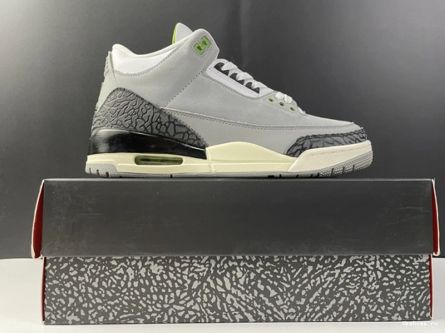 Retro Jordan 136064-006 Air 3 Chlorophyll 1112